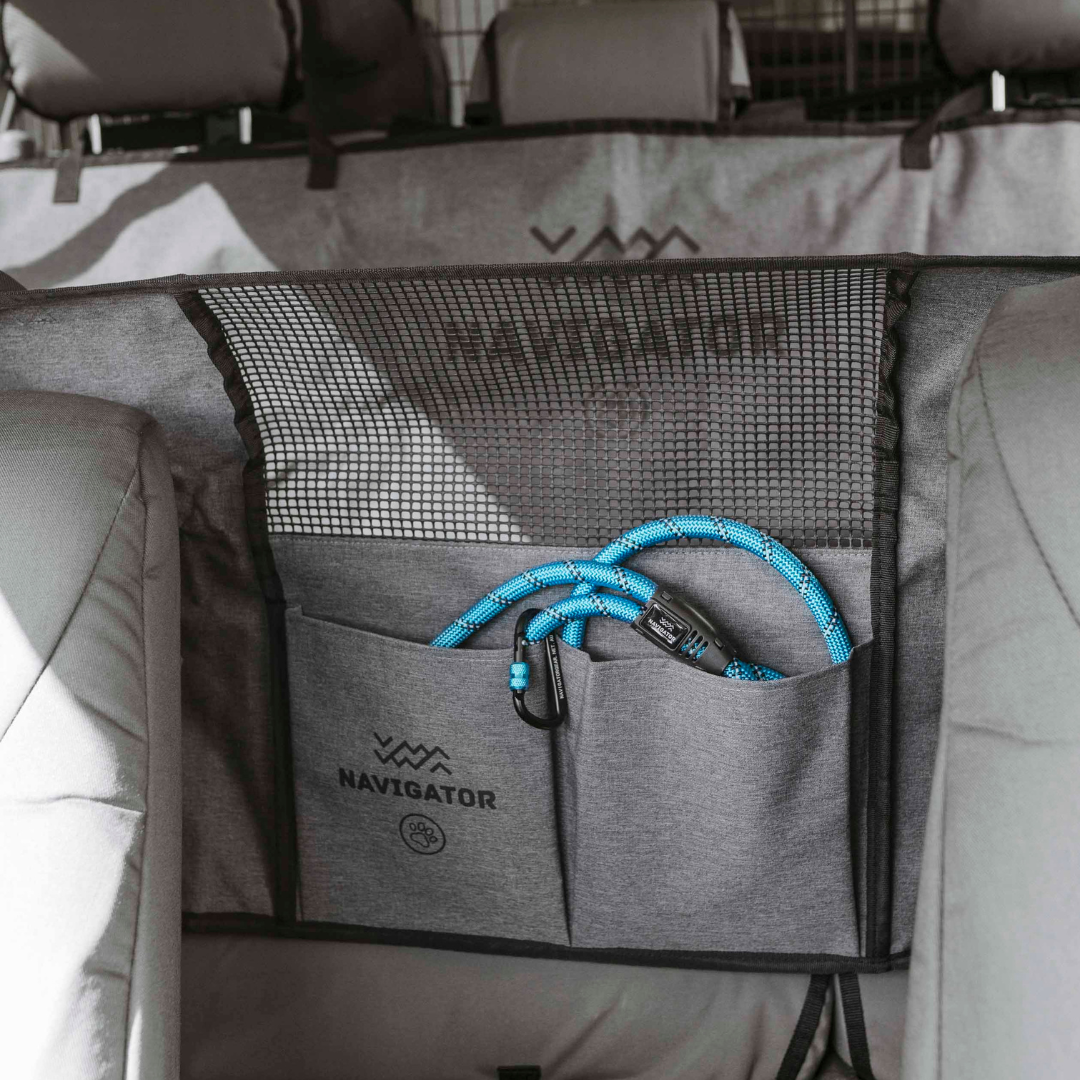 Navigator HUNDESITZ BUDDY. Hundesitz für die Rückbank des Autos - Kumpl