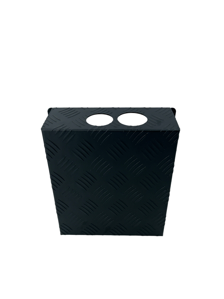 AU Focus 5L Fuel Tank Cover Black Checker Plate