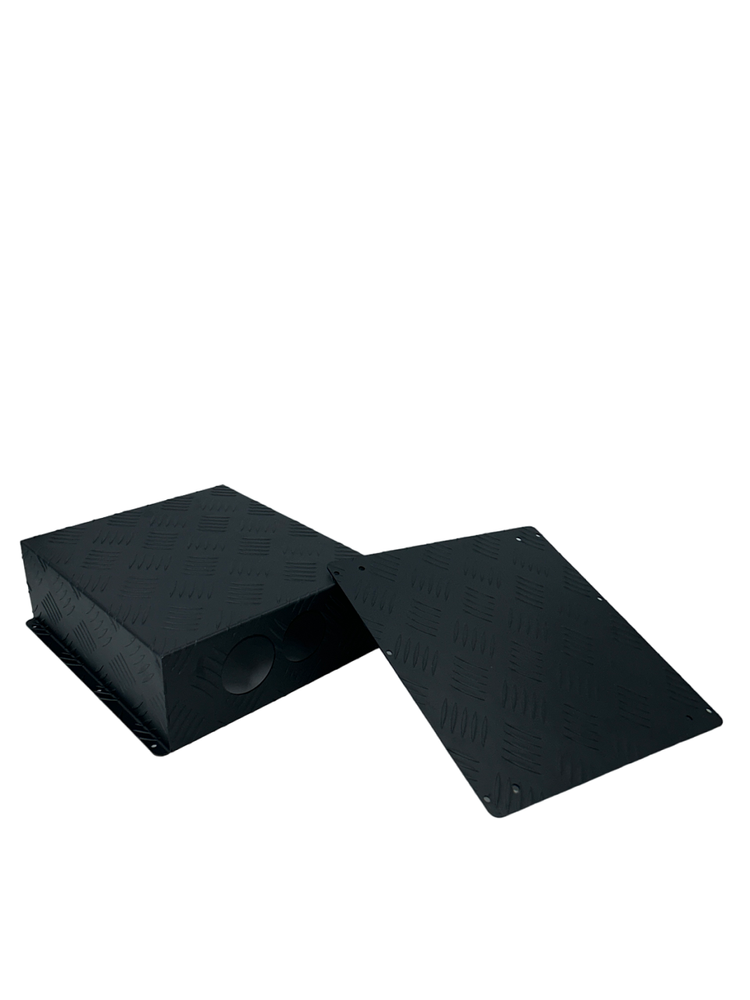 AU Focus 5L Fuel Tank Cover Black Checker Plate