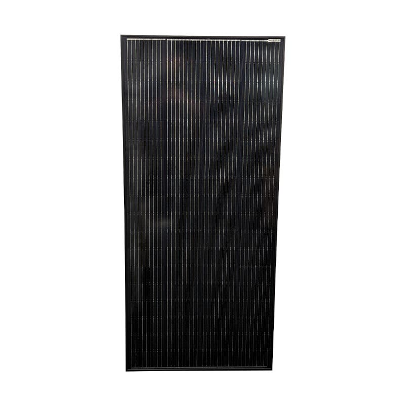 Sphere 200w Mono Crystalline Twin Cell Solar Panel Black Frame 670x1480x35mm
