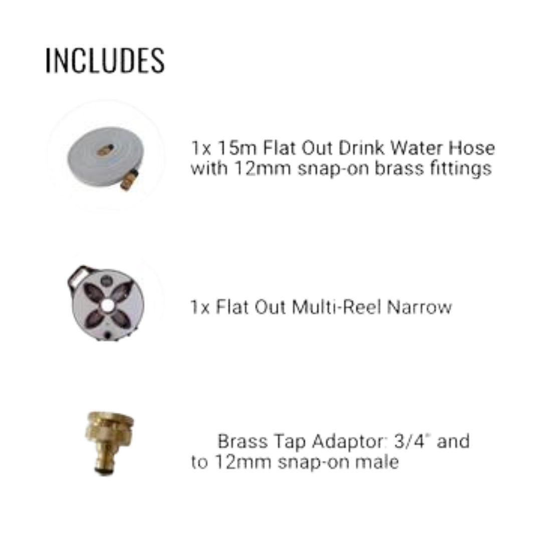 Flat Out International Narrow Multi-Reel - Classic Grey