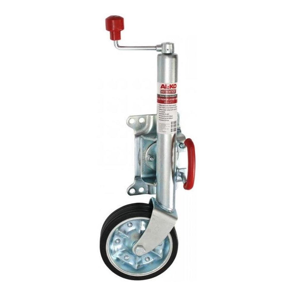 ALKO Premium 8" 200mm Jockey Wheel Inc Large Swivel Bracket