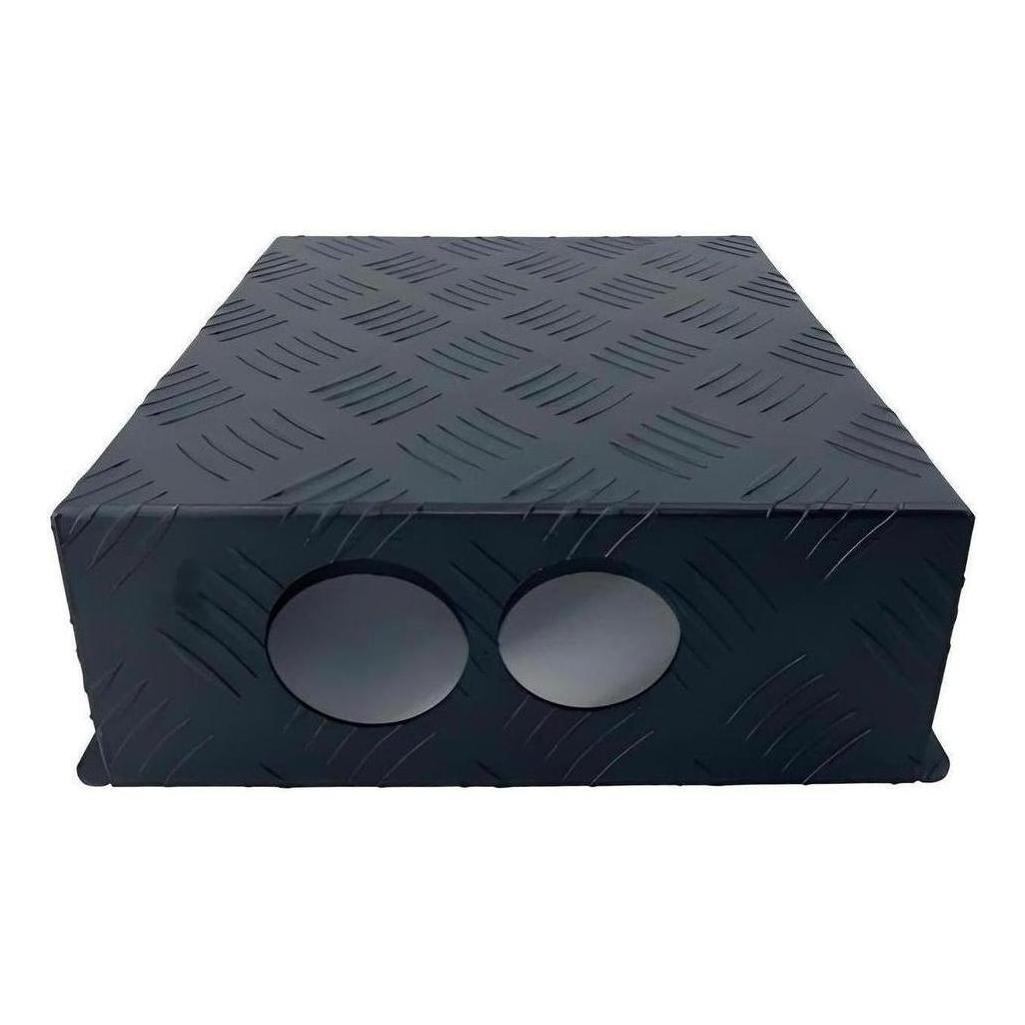 AUFOCUS Diesel Tank Cover Black Checker Plate - 5 Litre