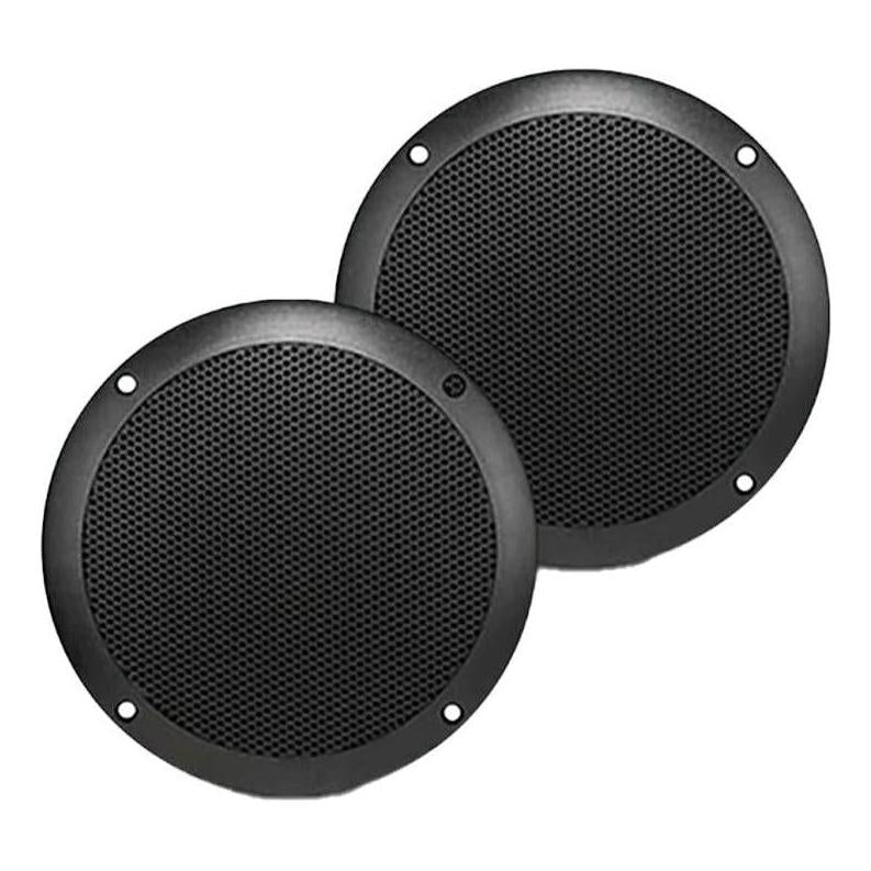 AXIS 5” 60W 25mm Deep Ultra Slim Waterproof Marine Speaker Black Pair