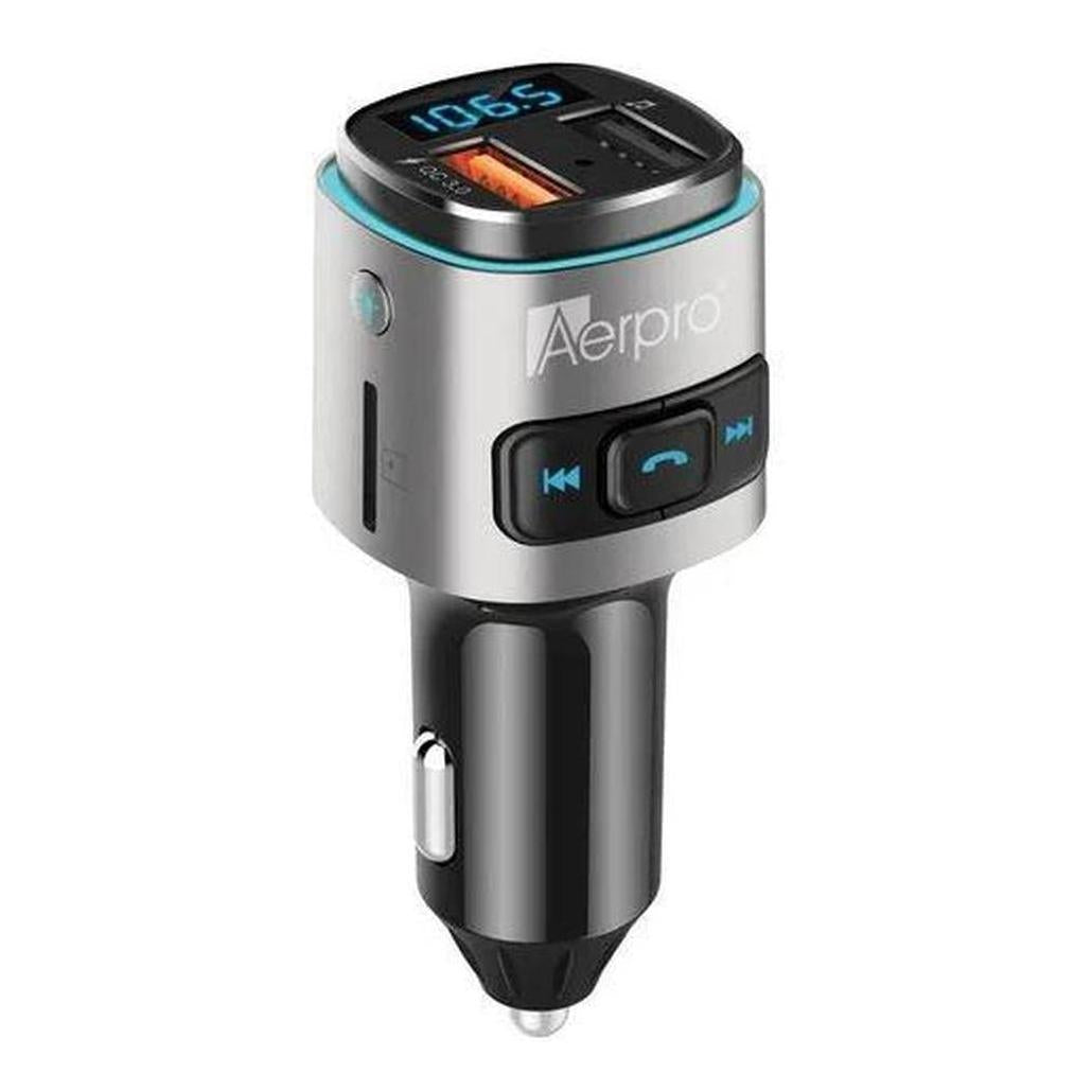 Aerpro 12V / 24V Bluetooth FM Transmitter with 3.0 Quick Charger