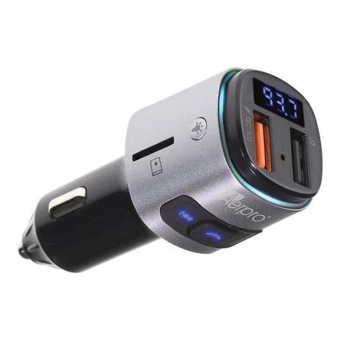 Aerpro 12V / 24V Bluetooth FM Transmitter with 3.0 Quick Charger