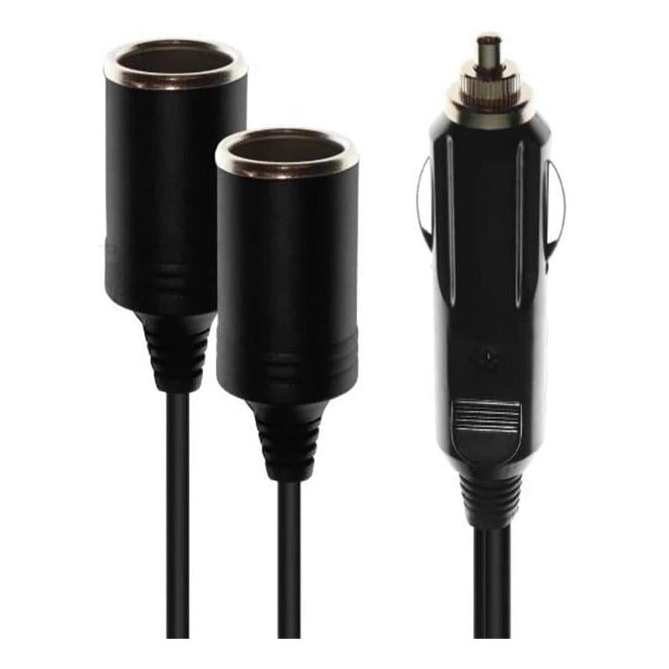 Aerpro 12V / 24V Dual Accessory Socket Adaptor 200mm Lead