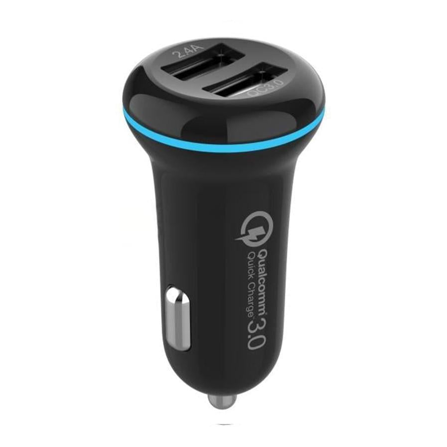 Aerpro 12V / 24V Dual In Car USB 3.0 Quick Charger