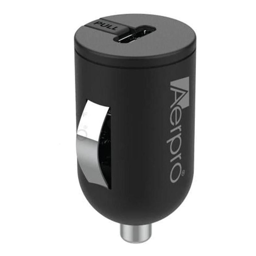 Aerpro 12V / 24V Single In Car USB / USB-C 3.0 Quick Charger