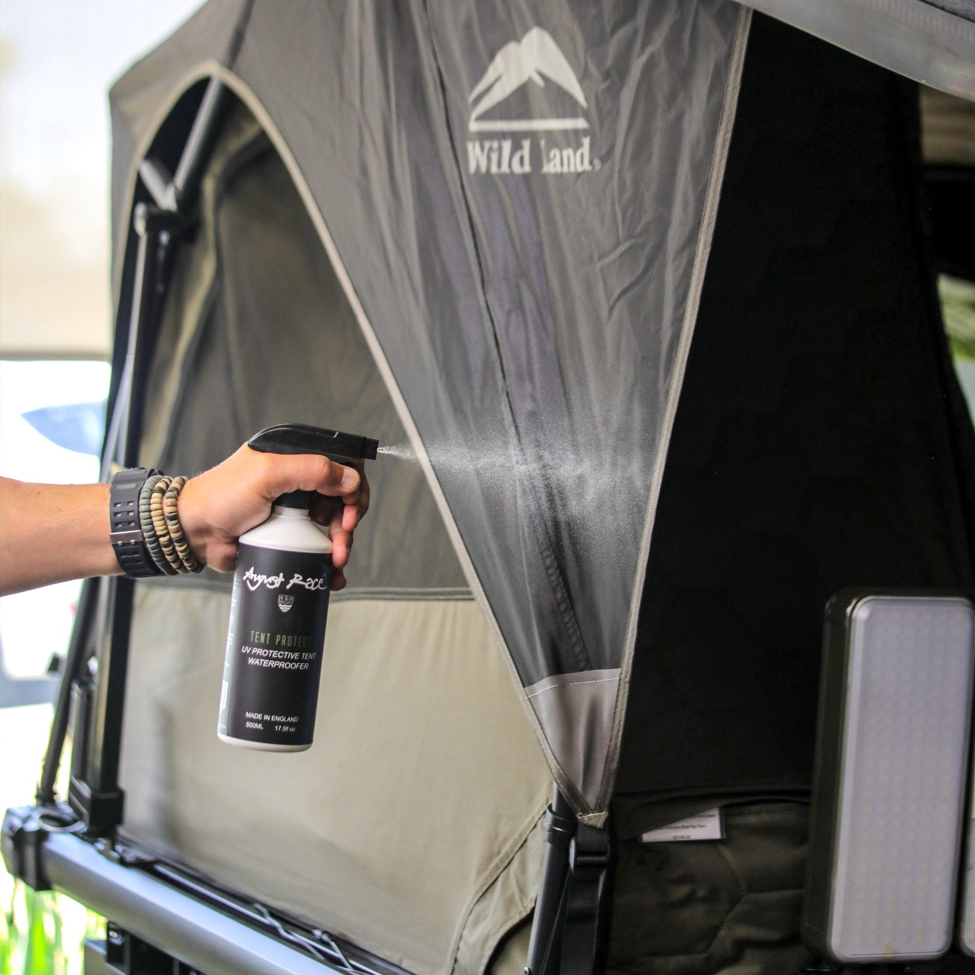 August Race Tent Water Proofer and UV Protective Protector