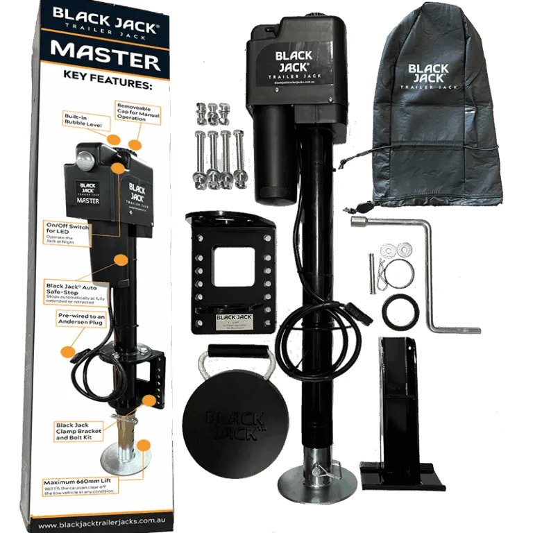 Black Jack Trailer Jack Master Up to 1.6T Capacity - RV Online