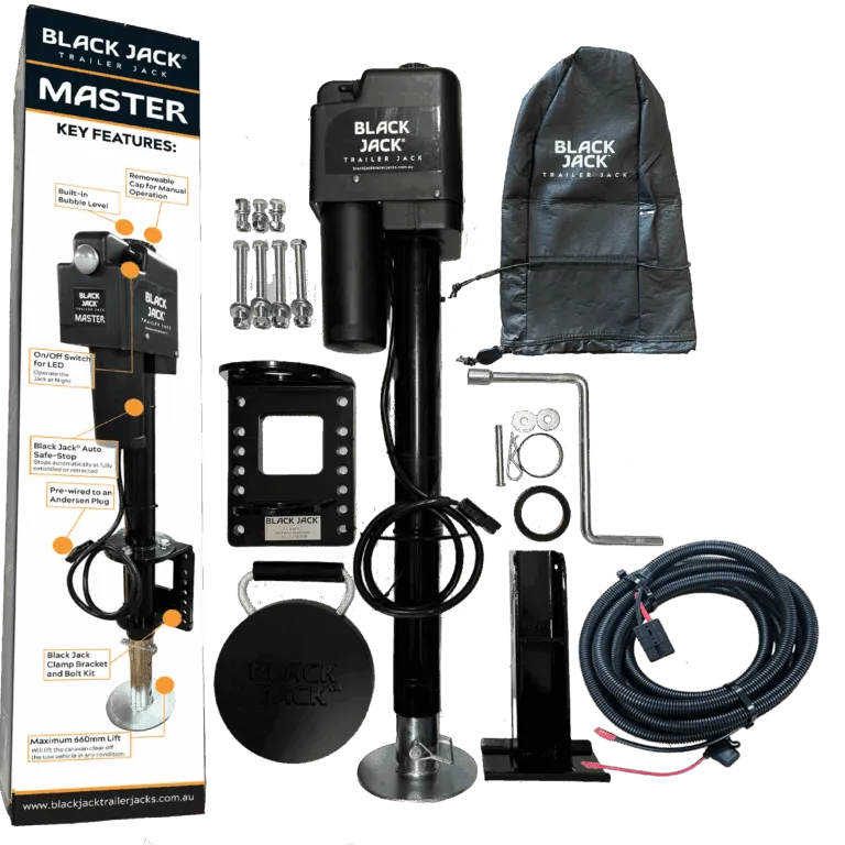 Black Jack Trailer Jack Master Up to 1.6T Capacity - RV Online