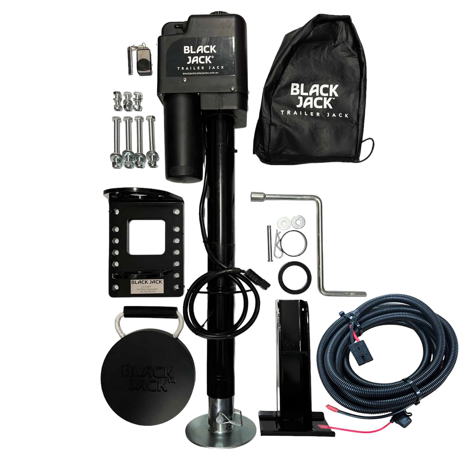 Black Jack Trailer Jack Maxi Up to 2T Capacity