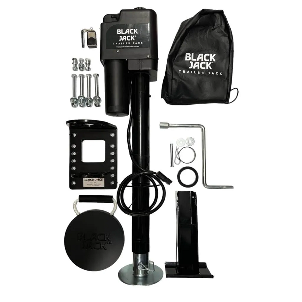 Black Jack Trailer Jack Maxi Up to 2T Capacity