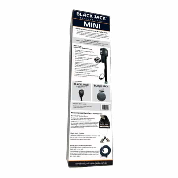 Black Jack Trailer Jack Mini Up to 1T Capacity