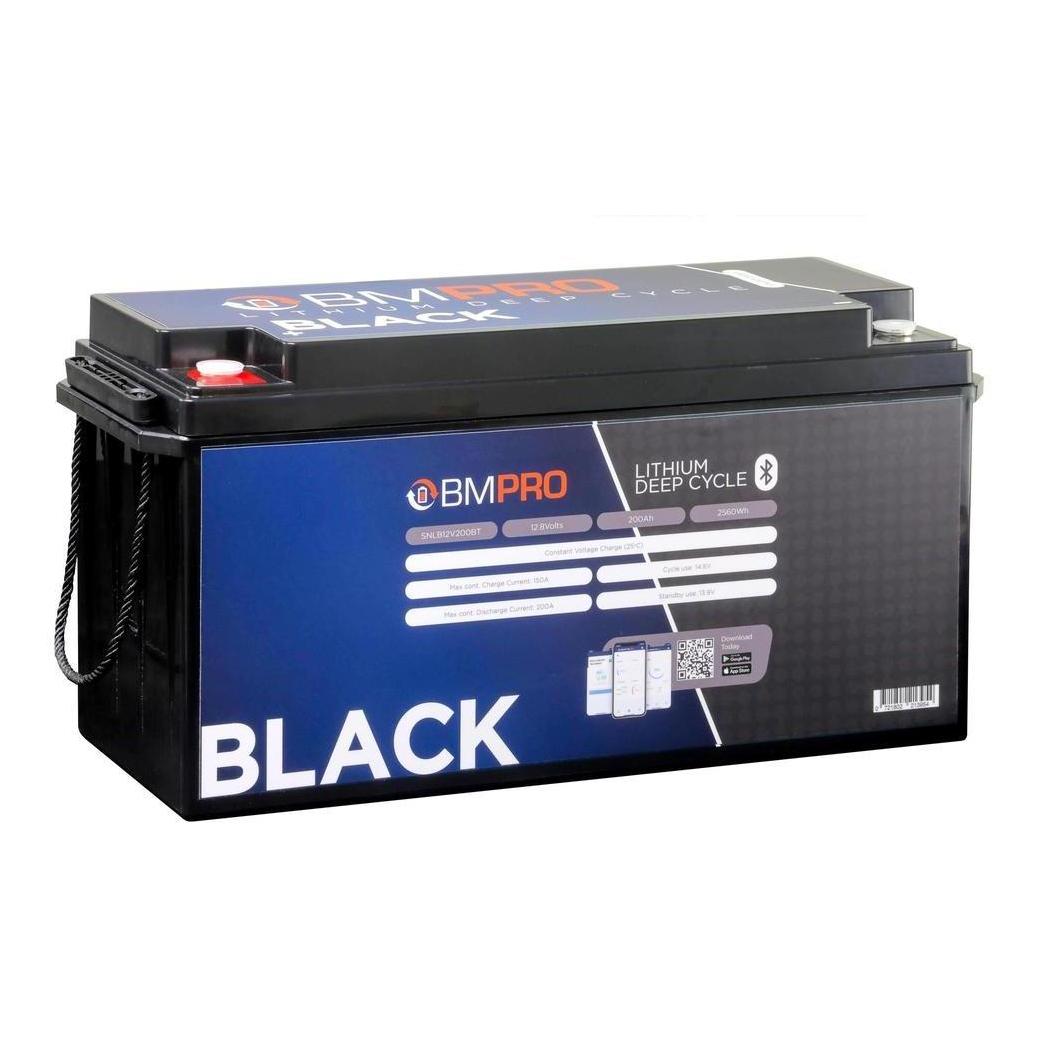 BMPRO Black Series 200AH Lithium Deep Cycle Battery