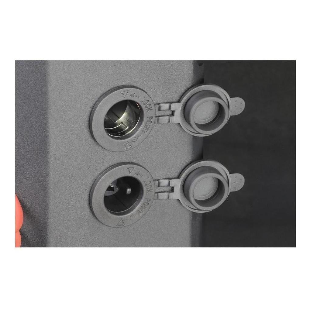 BMPRO Canopy Distribution Charging Board Inc Battery Display and 40 Amp Pro Boost 40 Solar DC-DC Charger