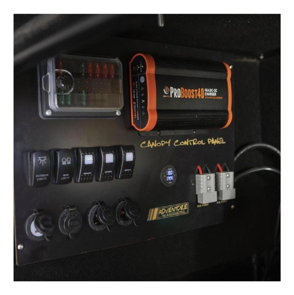 BMPRO Pro Boost 40 Amp Lithium DC-DC Charger with 40A Solar Input MMPT