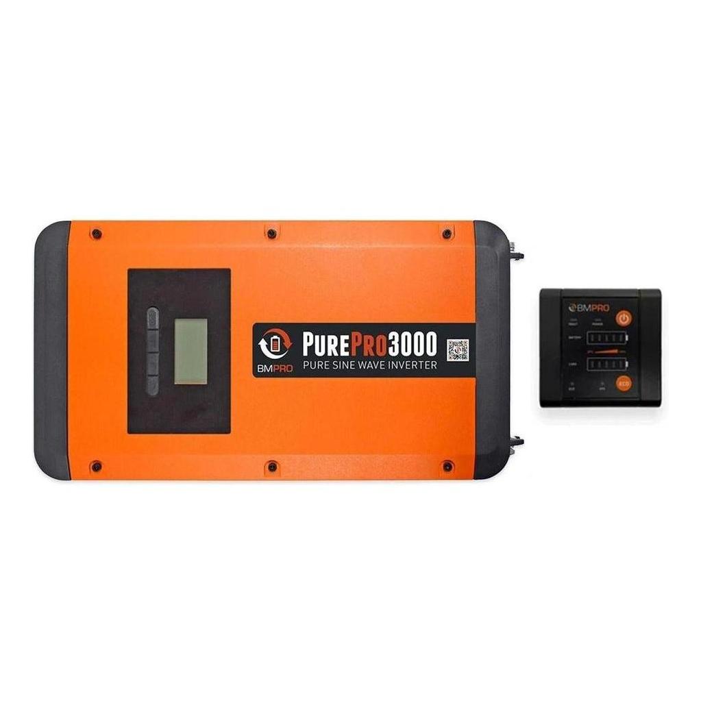 BMPRO Pure Pro Pure Sine wave 3000W Inverter with Remote Screen