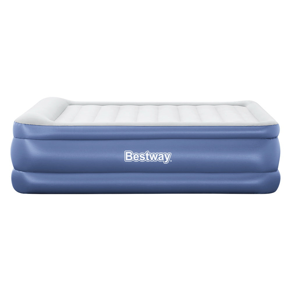 Bestway Air Mattress Queen Inflatable Bed 61cm Airbed Blue - RV Online
