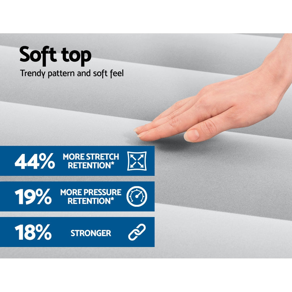 Bestway Air Mattress Queen Inflatable Bed 61cm Airbed Blue - RV Online