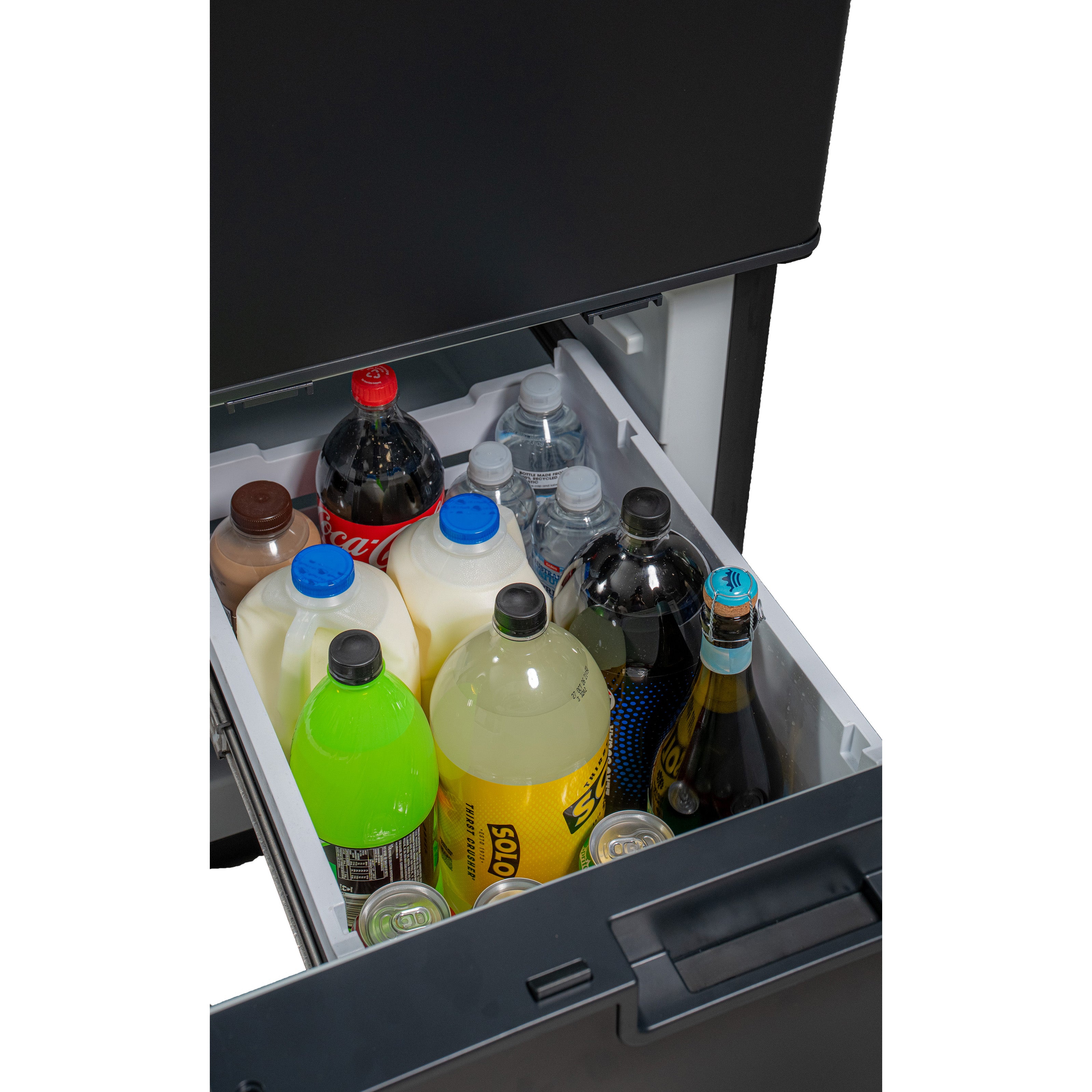 myCOOLMAN 205L DZ Upright Compressor Fridge & Freezer