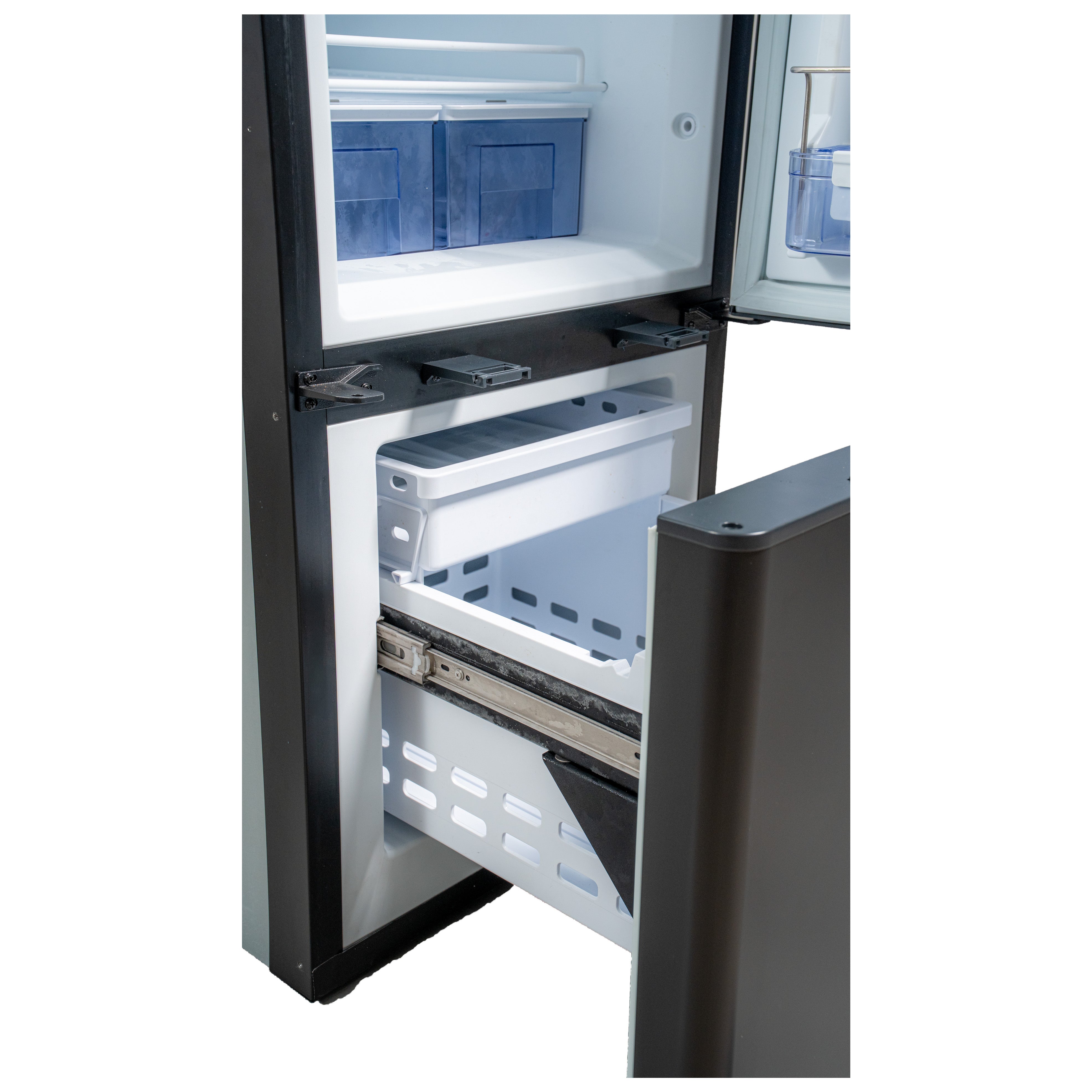 myCOOLMAN 205L DZ Upright Compressor Fridge & Freezer