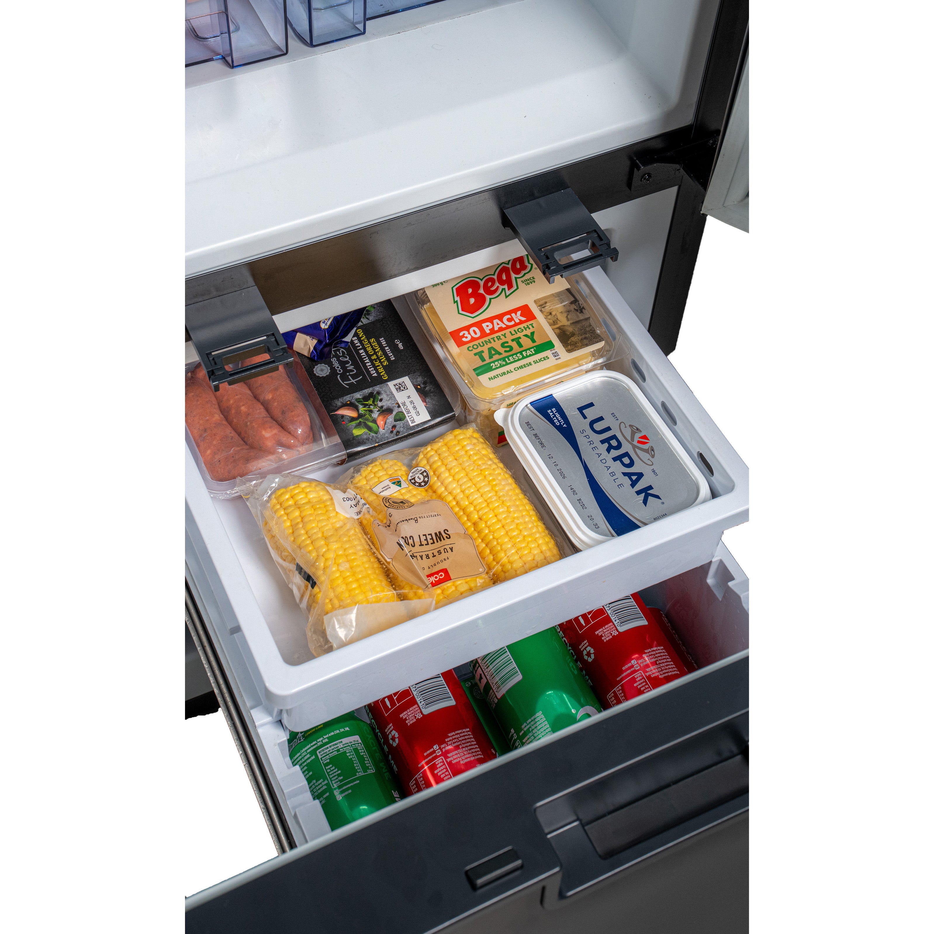myCOOLMAN 250L DZ Upright Compressor Fridge & Freezer