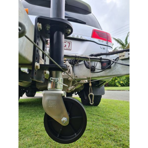 Black Jack Trailer Jack Jockey Wheel Suits MINI