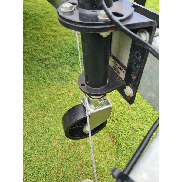 Black Jack Trailer Jack Jockey Wheel Suits MINI