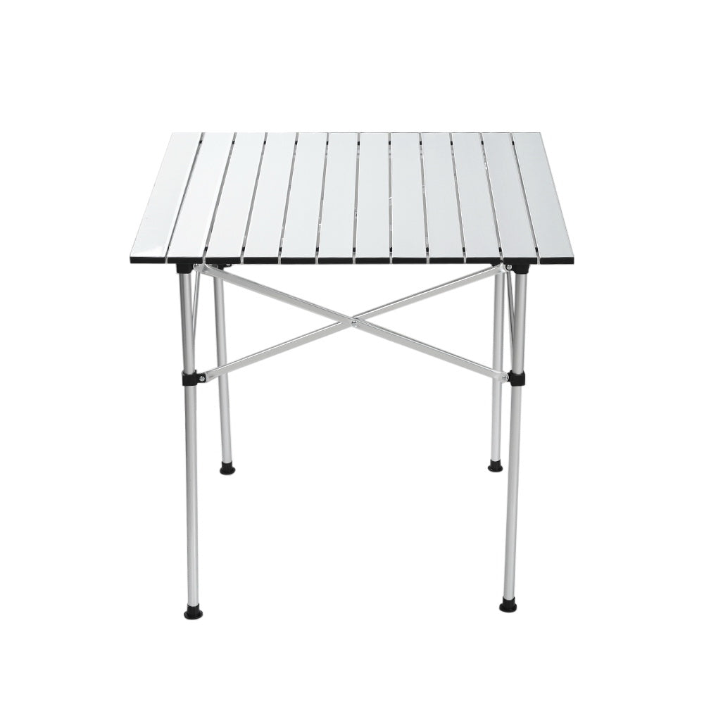 Weisshorn Folding Camping Table 70CM Aluminium - RV Online