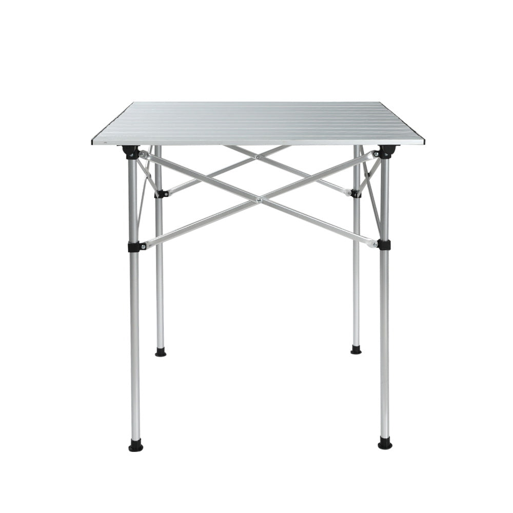 Weisshorn Folding Camping Table 70CM Aluminium - RV Online