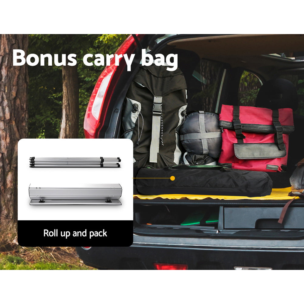 Weisshorn Folding Camping Table 70CM Aluminium - RV Online