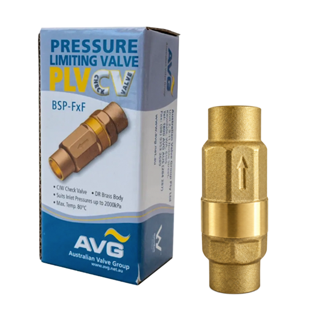 NRV Pressure Limiting Valve With Check Valve 1/2” BSP Female