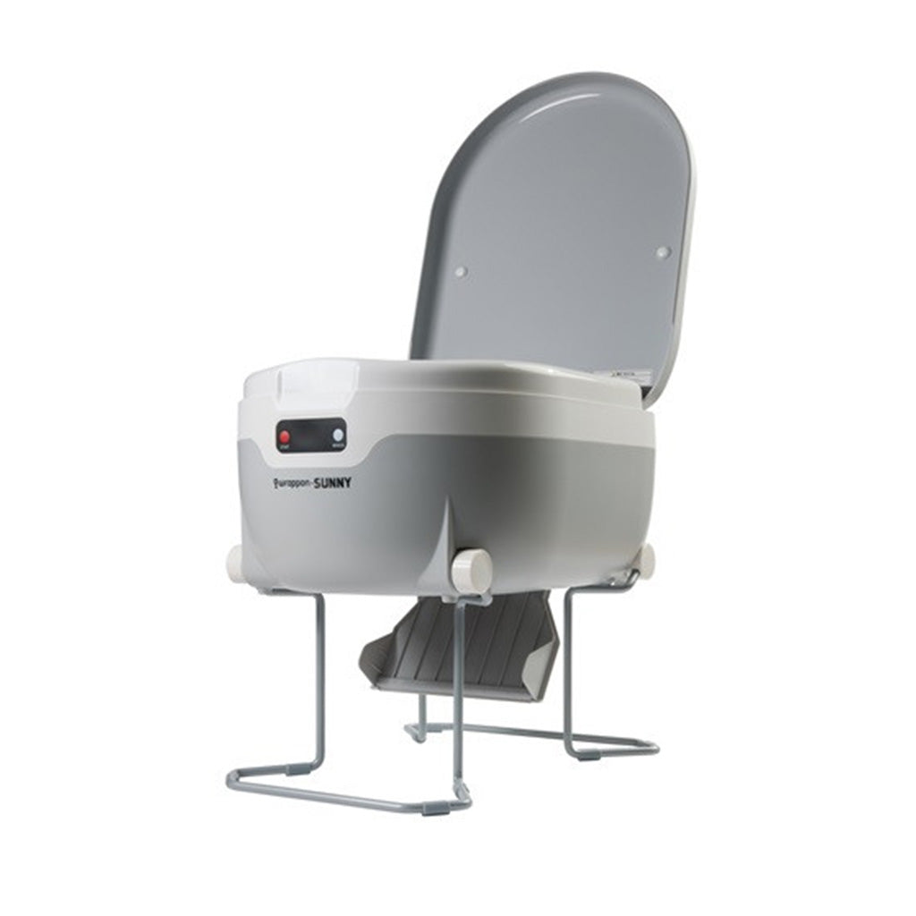 Wrappon Sunny 12V Auto Bag Sealing Waterless Toilet White