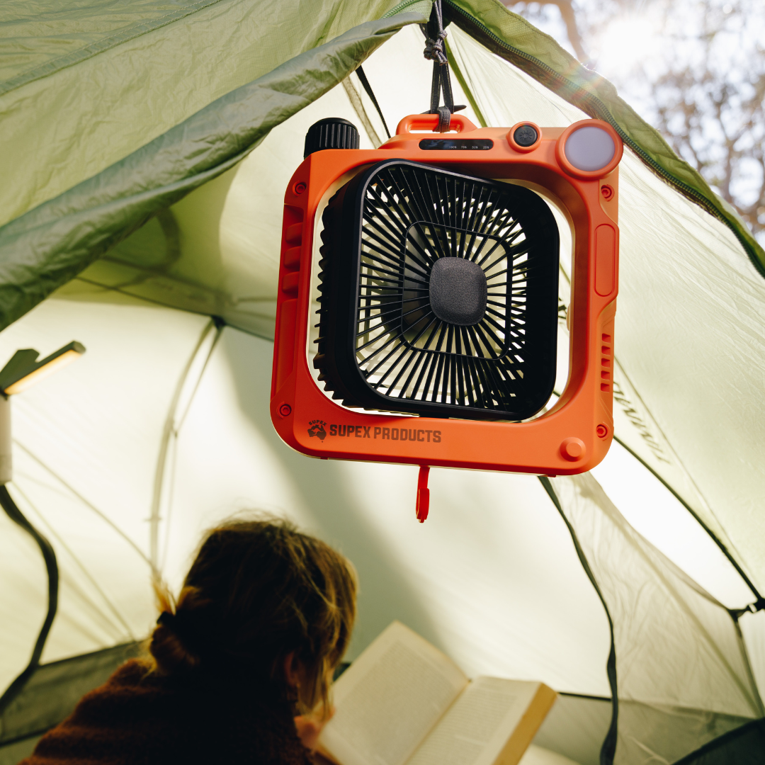 Supex Rechargeable Outdoor Camping Fan