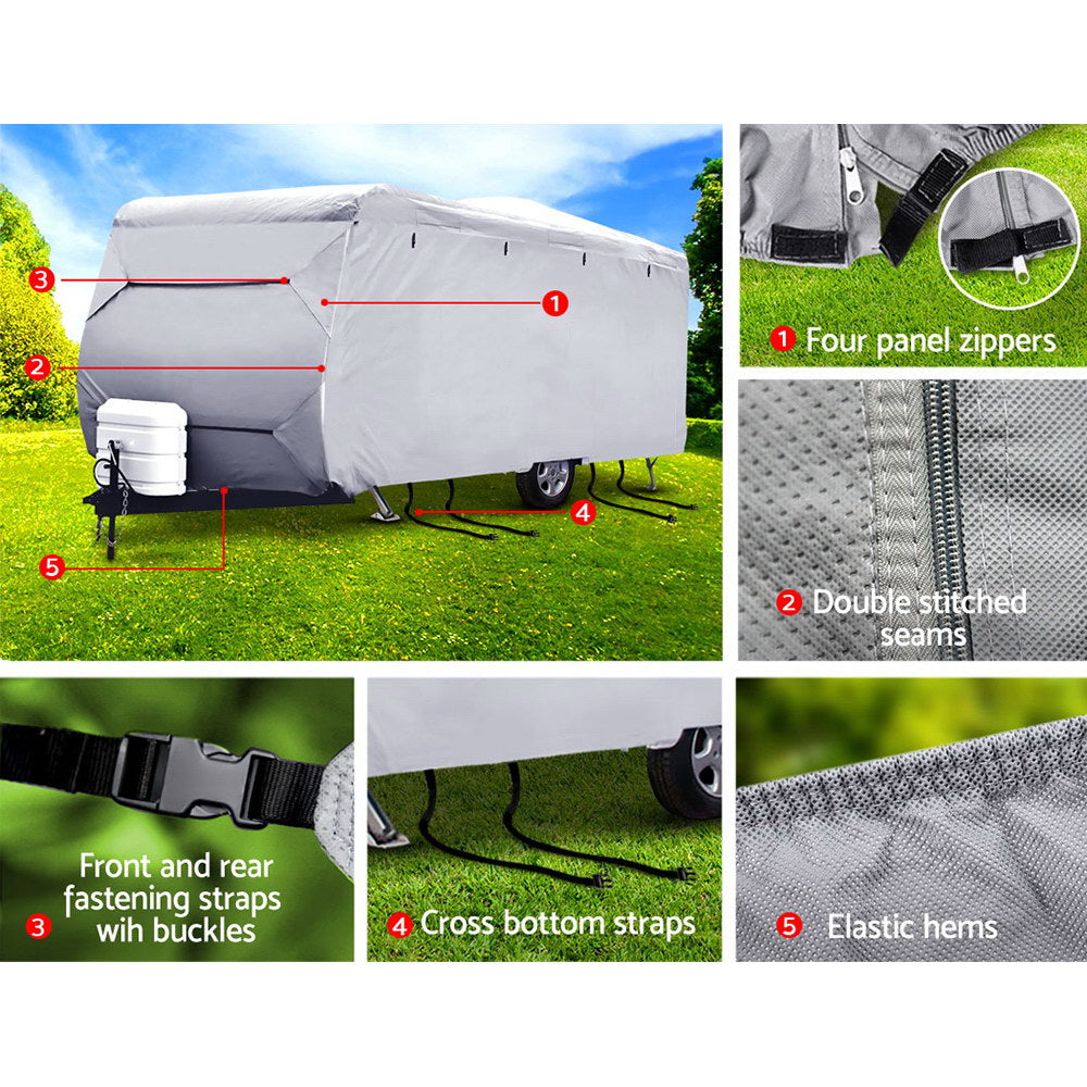 Weisshorn 20-22ft Caravan Cover