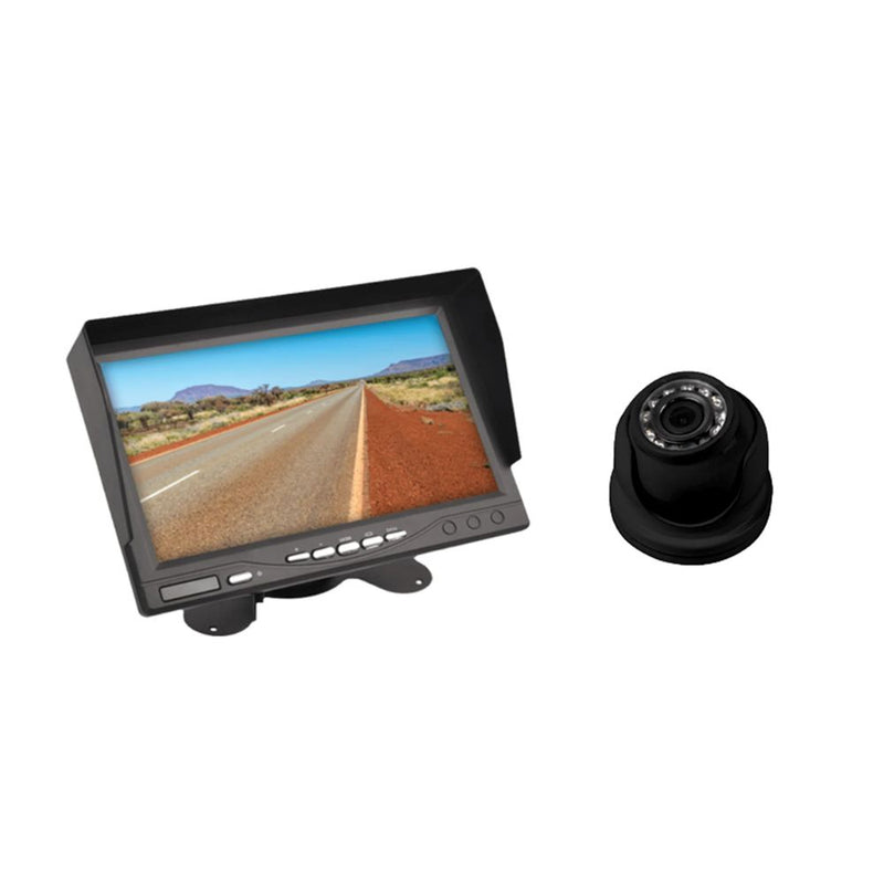 Aussie Traveller Camera Rear View Eyeball Kit Black ATRV - Single