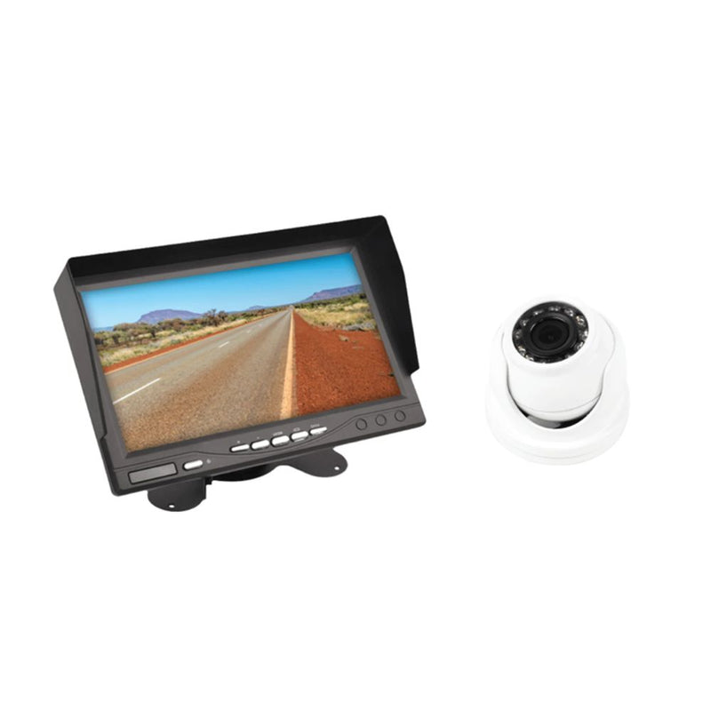 Aussie Traveller Camera Rear View Eyeball Kit Black ATRV - Single