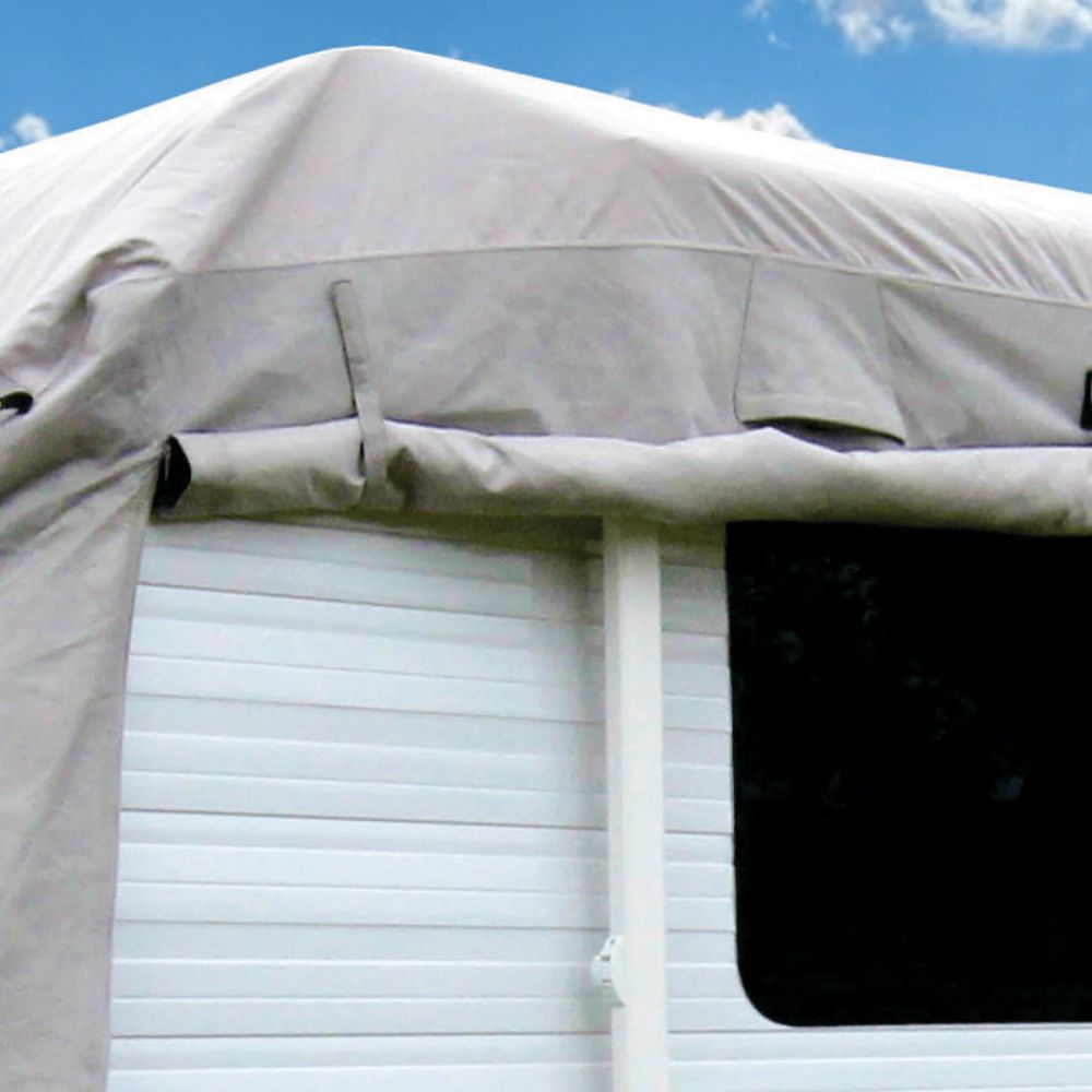 Aussie Traveller Caravan Cover 16'-18' Grey