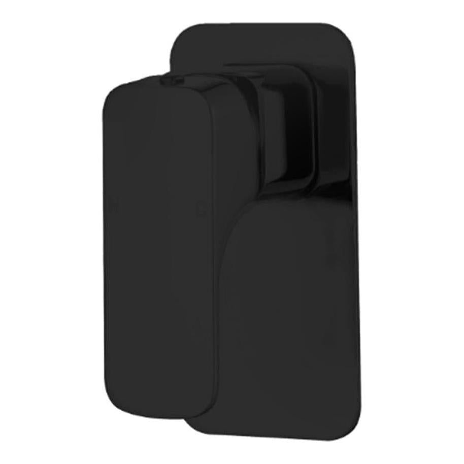 Chaser Shower / Bath Flick Tap Mixer Round Black