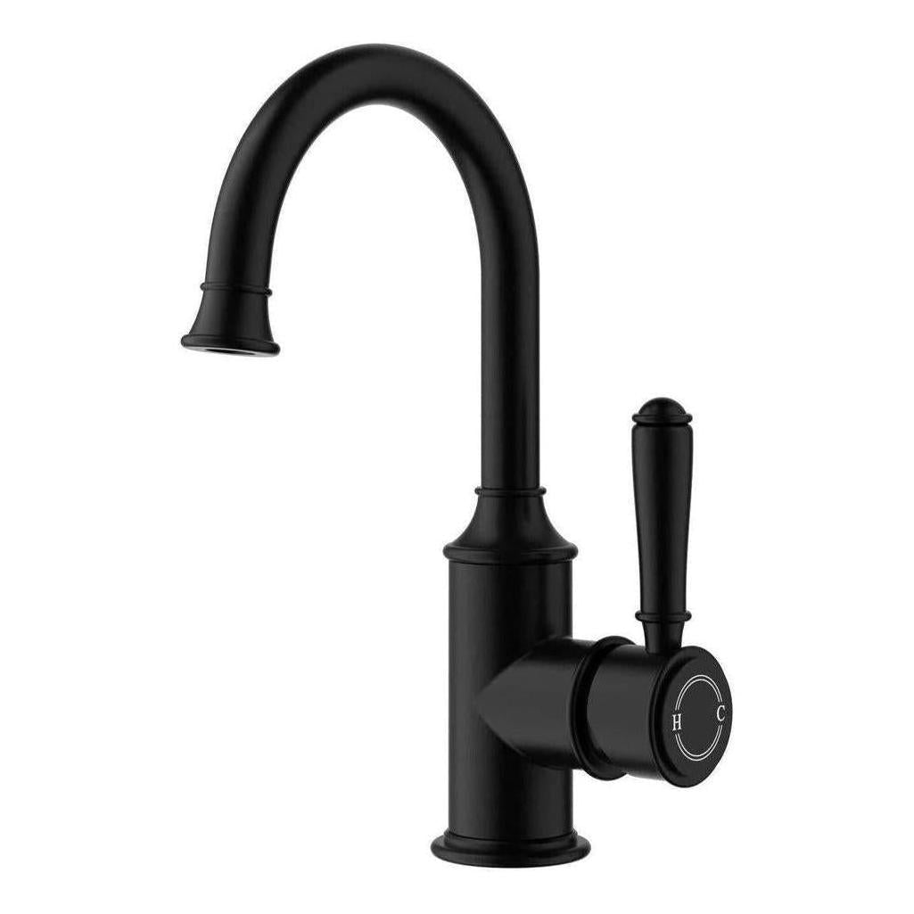 Clasico Basin Tap Sink Mixer Black