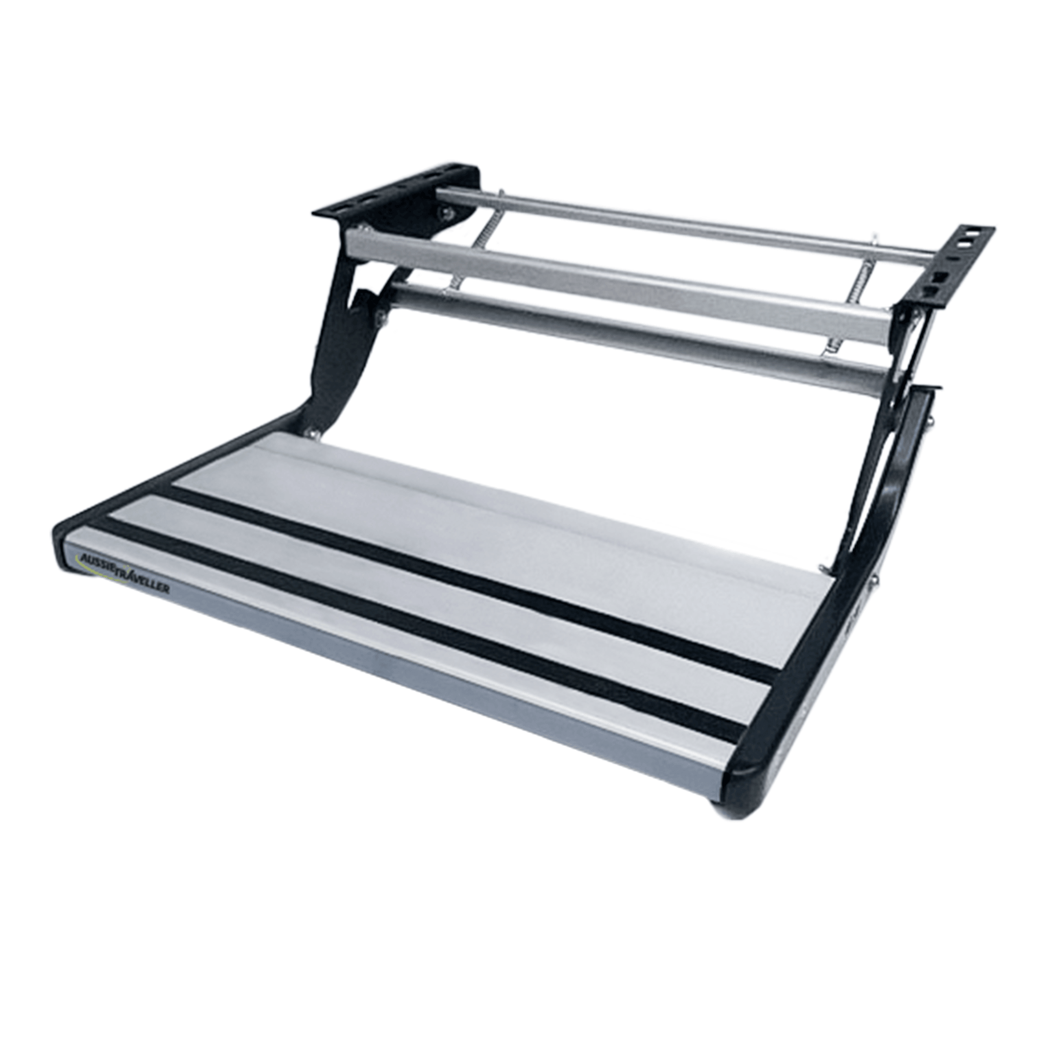 Aussie Traveller Step Drop Down Single Man 550mm Black