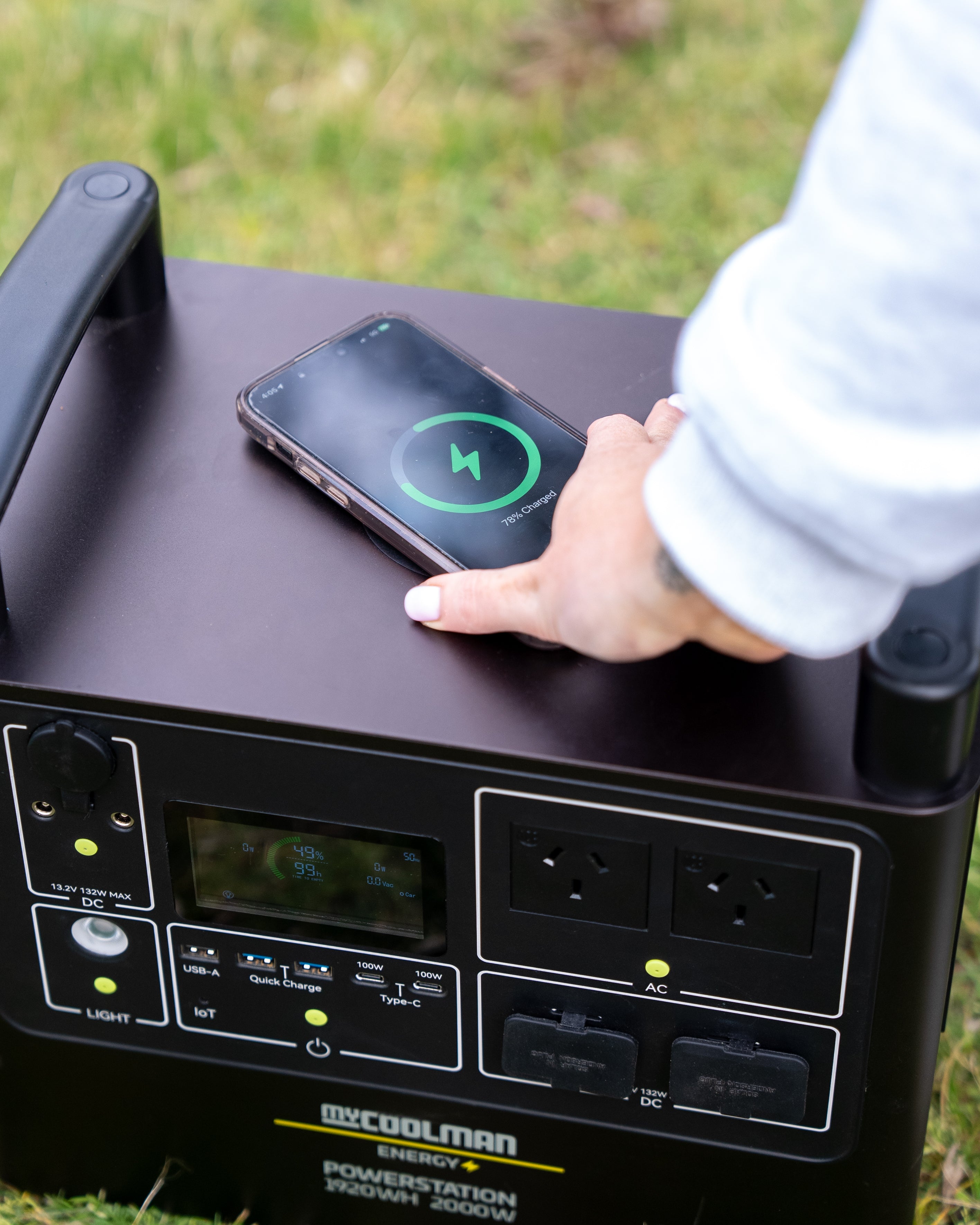 myCOOLMAN Energy Power Station 2000W 150Ah - NEW