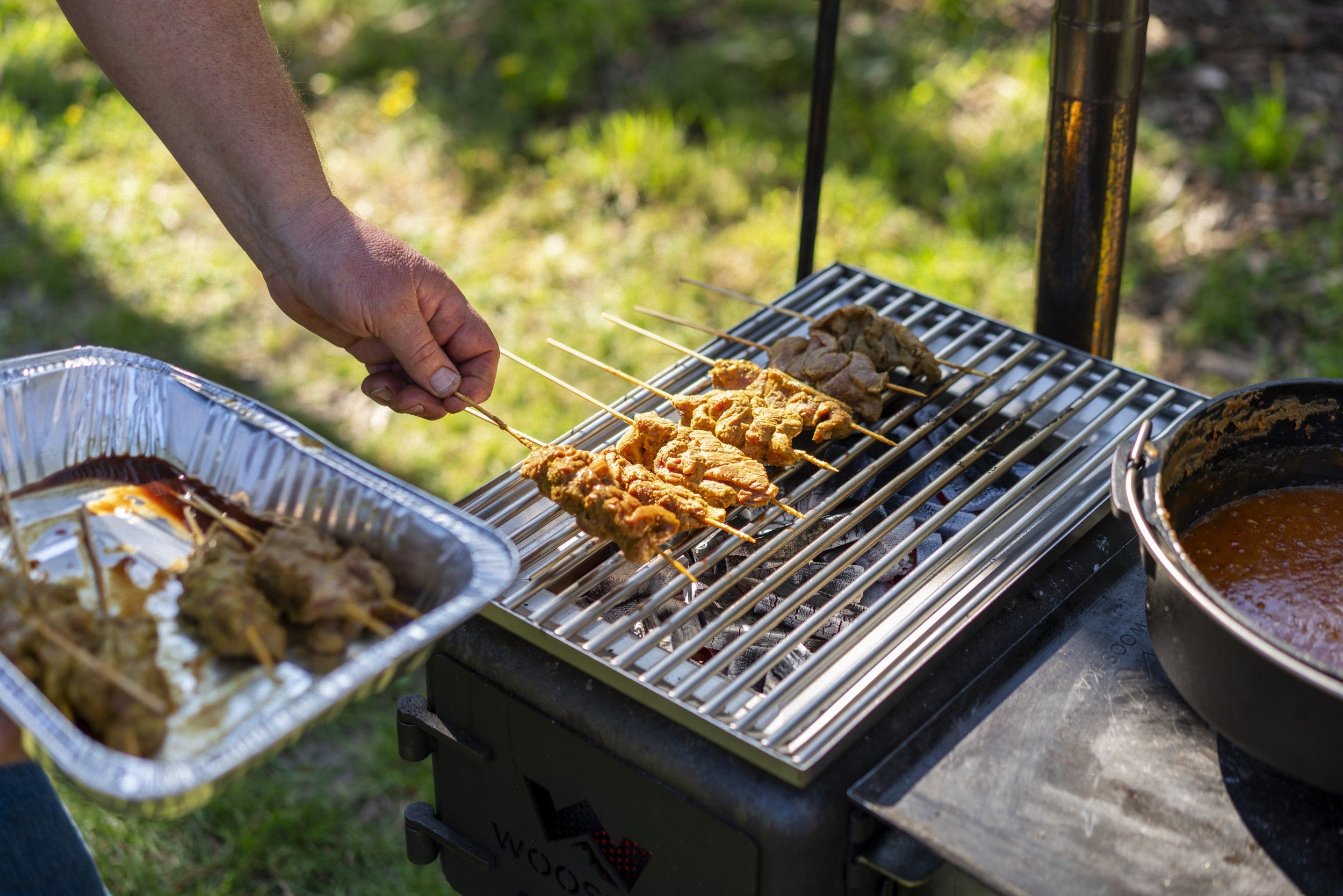Wooshka Hibachi Style Grill