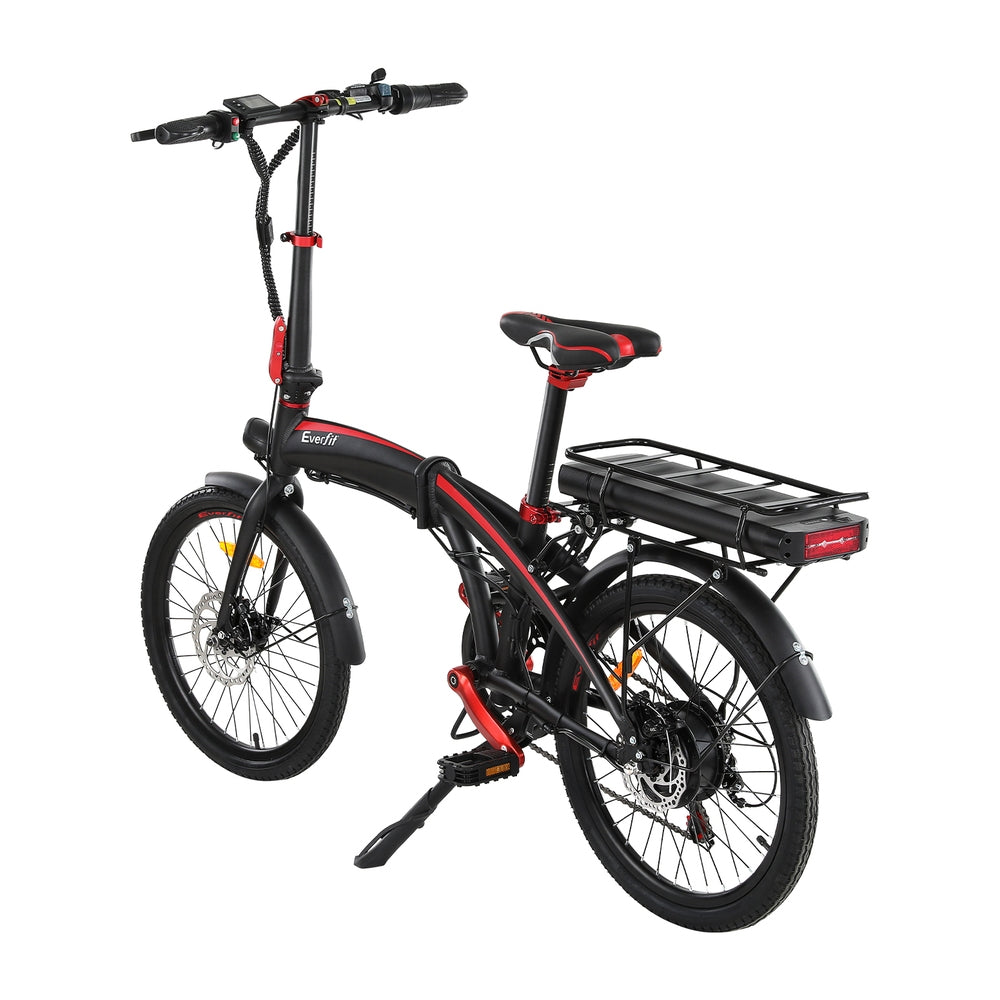 Everfit 20" Folding Electric Bike Urban City Bicycle eBike Rechargeable Battery 250W - RV Online