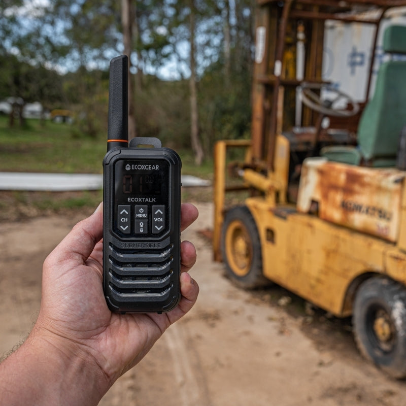 EcoXGear ECOXTALK EXG200 UHF CB Handheld Radio - RV Online