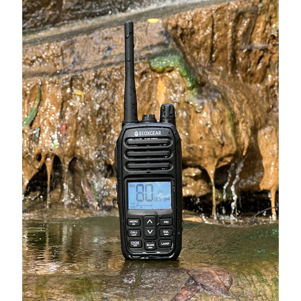 EcoXGear ECOXTALK EXG500 UHF CB Handheld Radio | Caravan Camping – RV Online