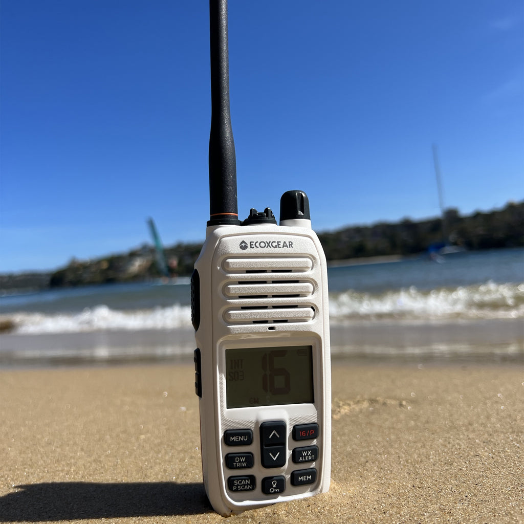 EcoXGear EXM600 VHF Marine Radio 6W