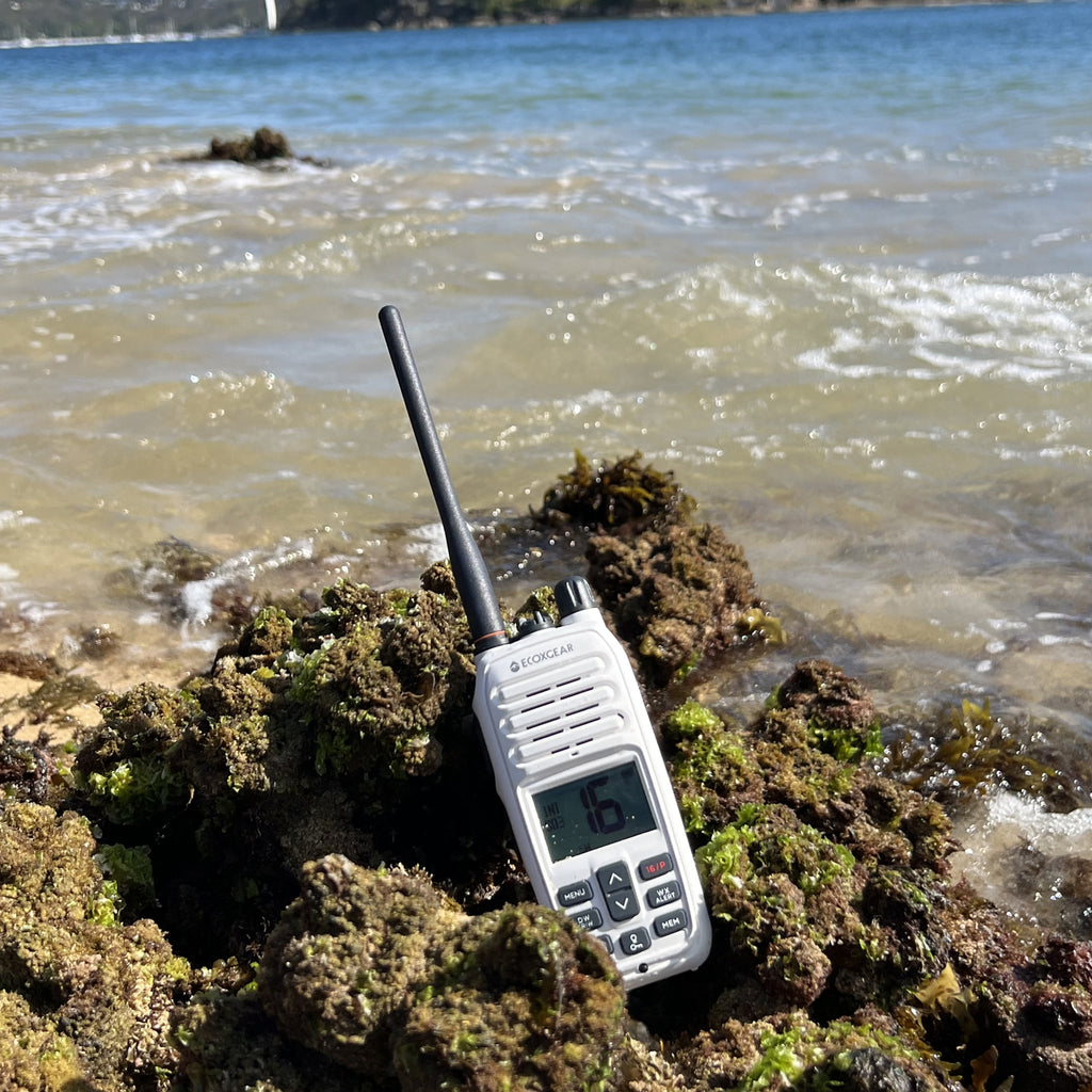 EcoXGear EXM600 VHF Marine Radio 6W